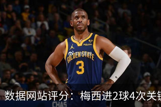 数据网站评分：梅西进2球4次关键传球 全场最高分